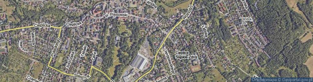 Zdjęcie satelitarne Kubusia Puchatka ul.